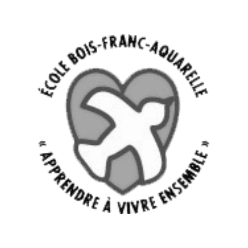 l'école bois-franc-aquarelle