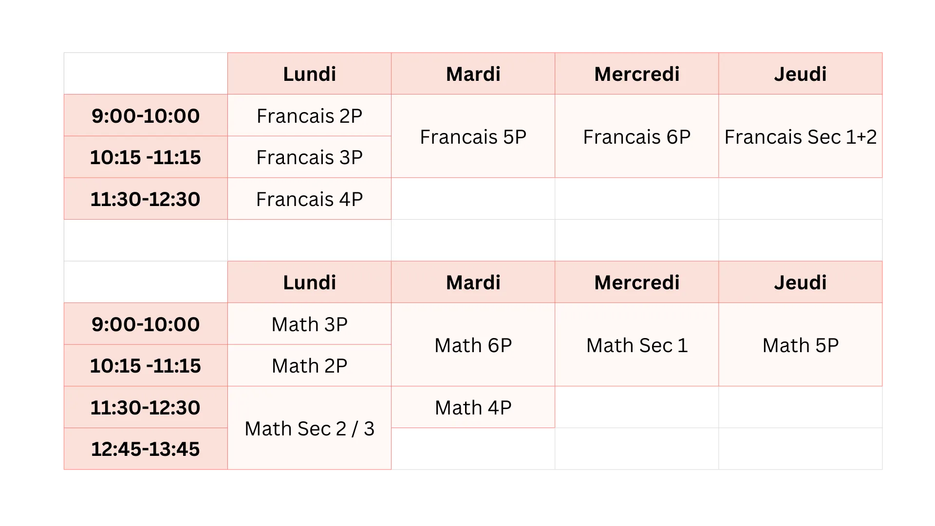After-school French tutoring in Laval