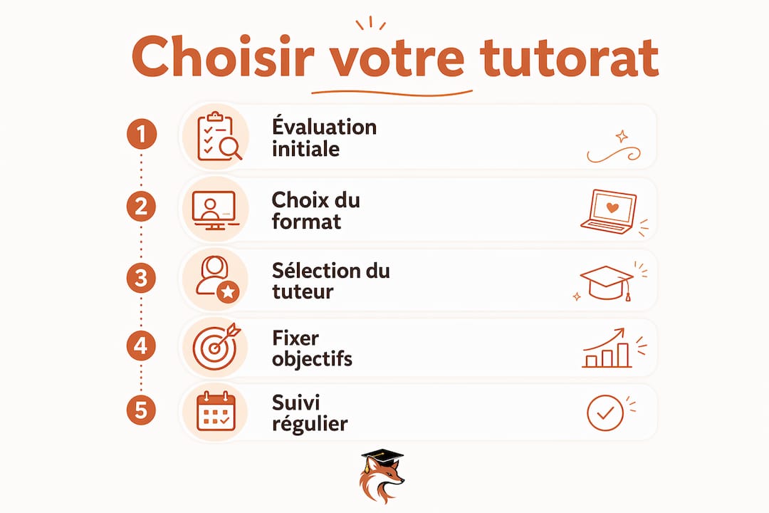 Infographie : les clés pour bien choisir son accompagnement en ligne