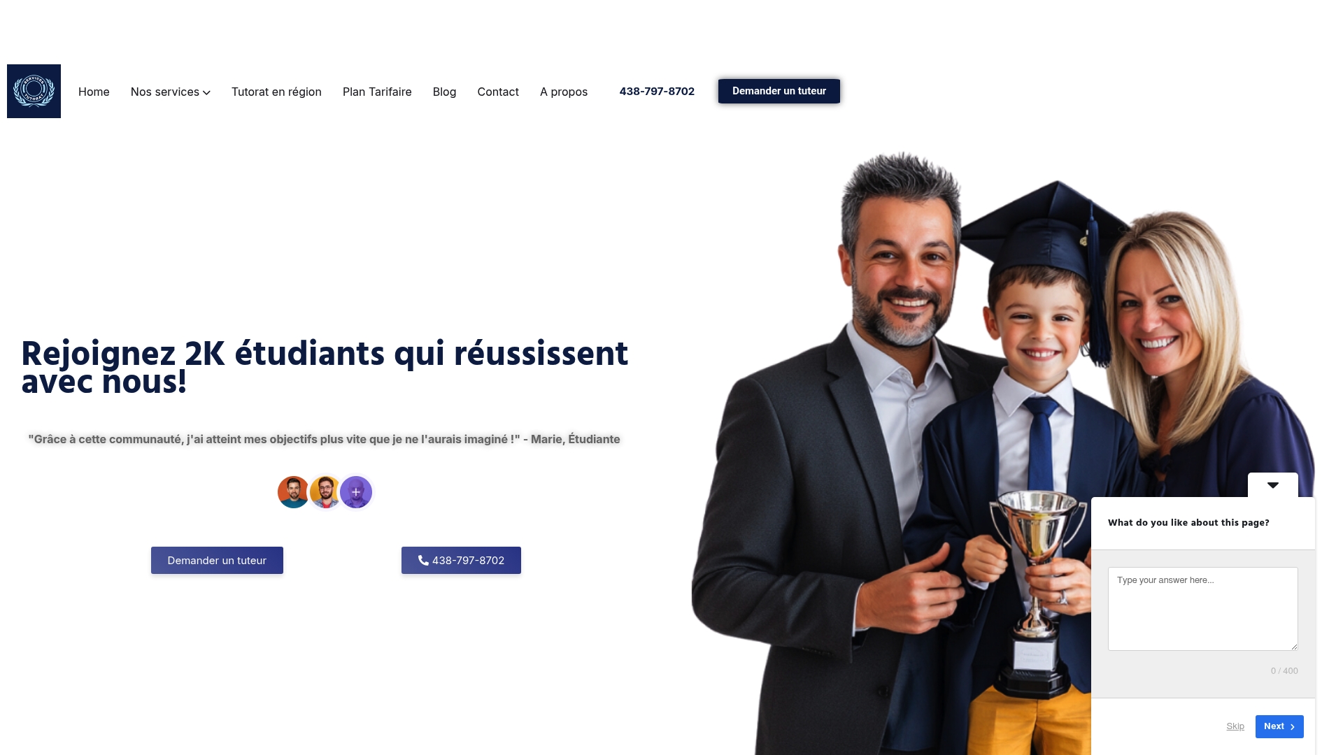 https://servicestutorat.ca