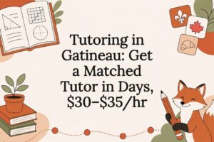 Gatineau tutoring title card illustration