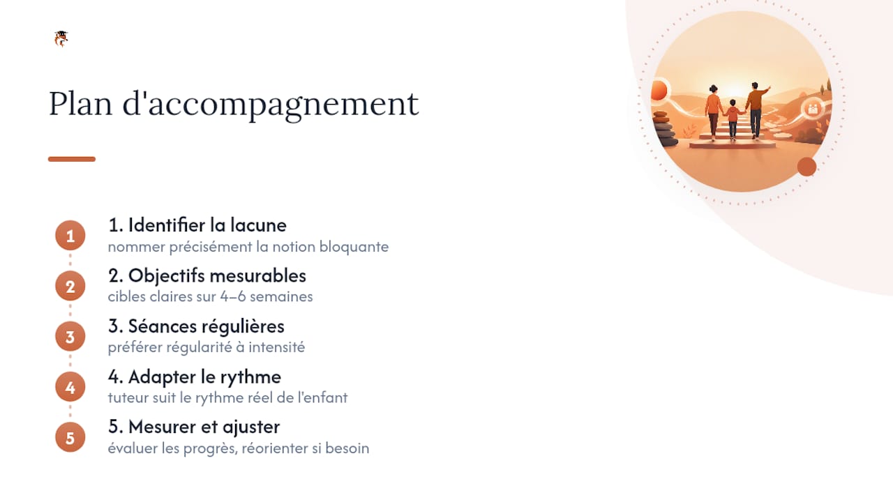 Programme de soutien scolaire sur six semaines
