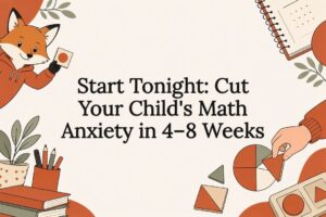 Fox and math shapes title card