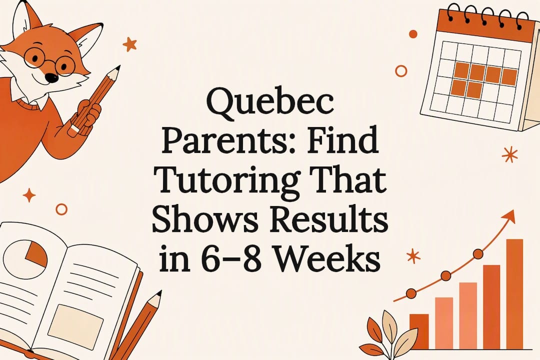 Tutoring progress title card illustration