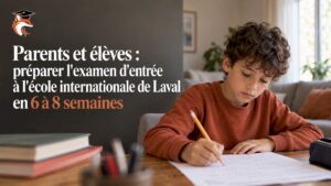 Étudiant préparant un concours d'entrée