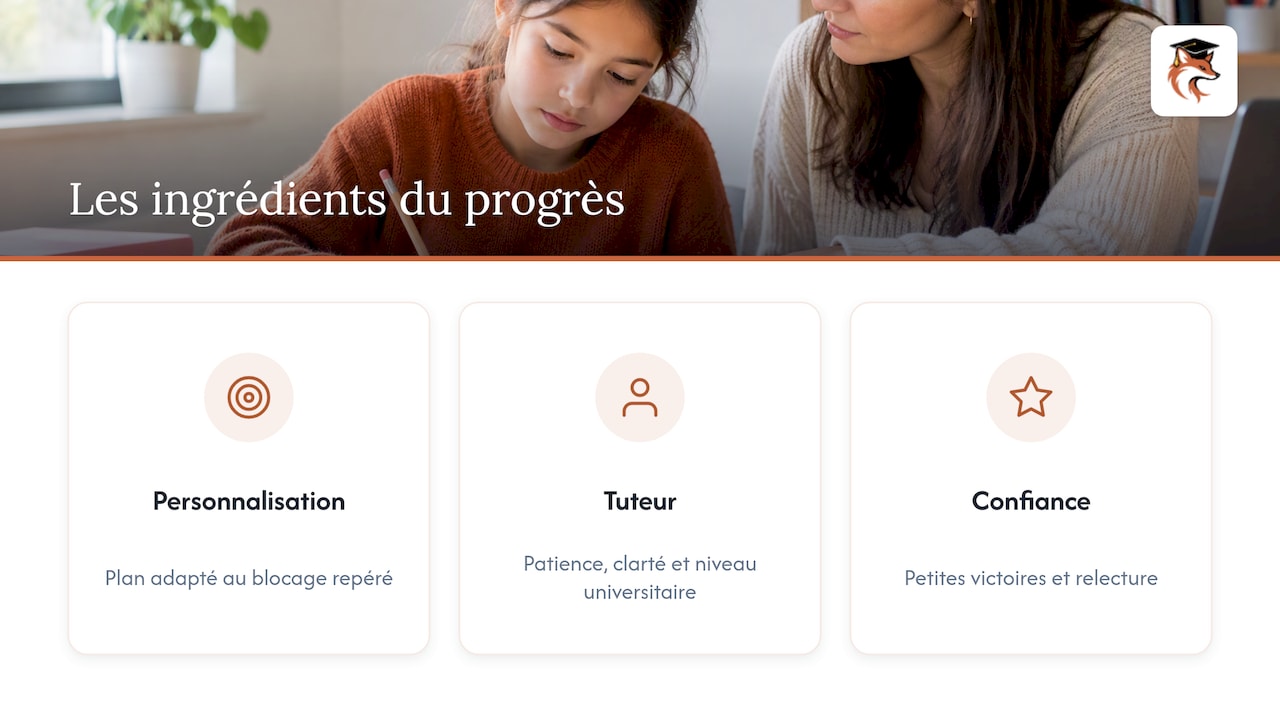 Notre point de vue : ce qui fait vraiment progresser un enfant — overview diagram